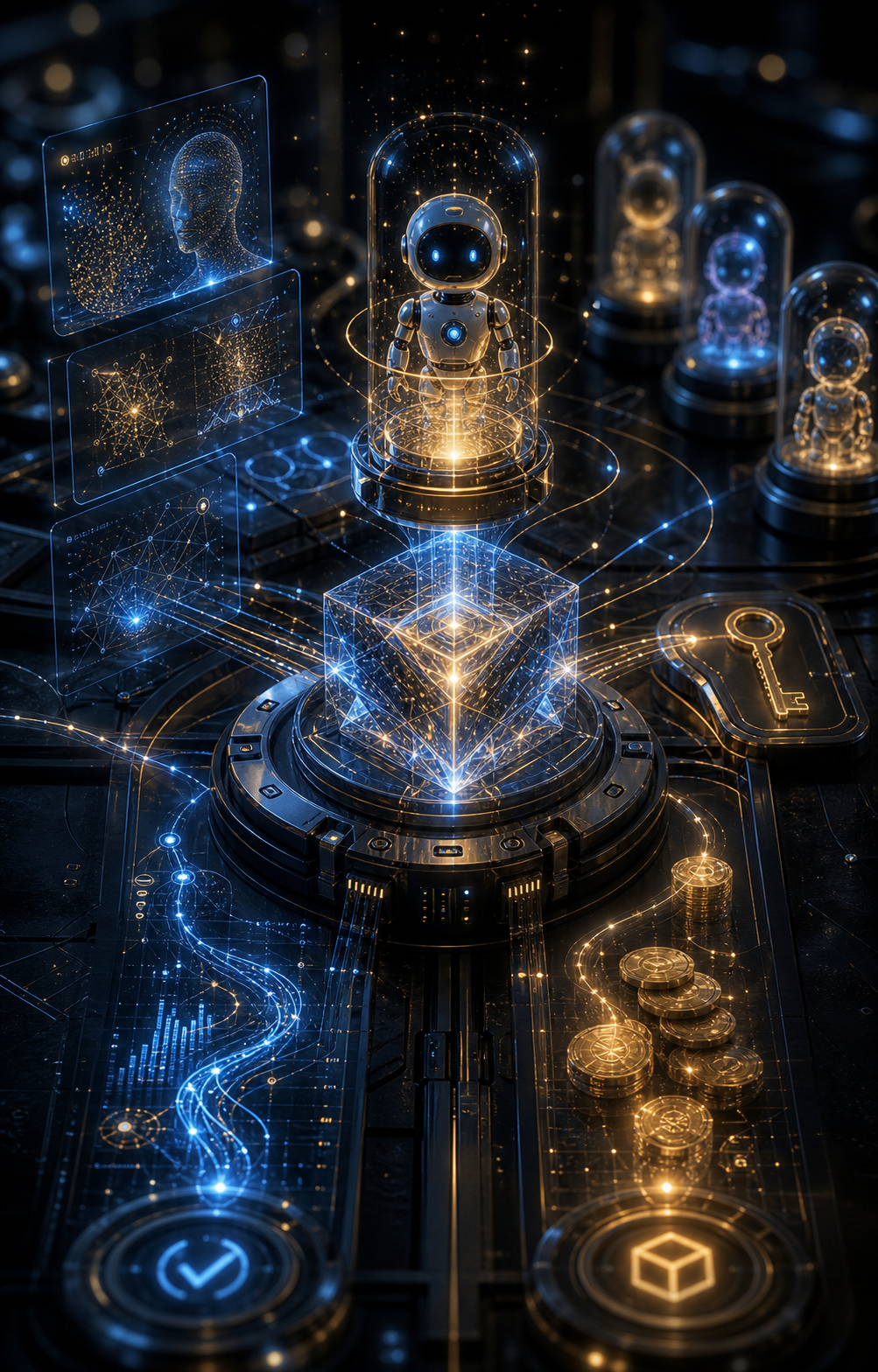 A premium AI adapter core turning expertise into a sellable agent